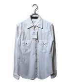 MADISON BLUEマディソンブルー）の古着「ハンプトン ワークシャツ/MB191-5073IS」｜ホワイト