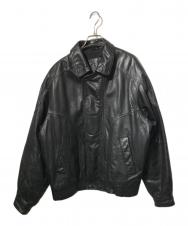Hunt Club (ハントクラブ) レザージャケット ブラック サイズ:L