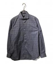 BARBA (バルバ) 長袖シャツ ブルー サイズ:40