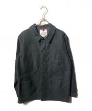 Le sans pareil (ル サン パレイユ) コットンモールスキントラディショナルカバーオール ブラック サイズ:40