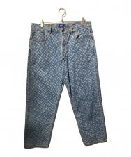 Lafayette (ラファイエット) LASER PROCESSED 5 POCKET WASHED デニムパンツ インディゴ サイズ:38