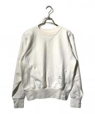 Maison Margiela 10 (メゾンマルジェラ 10) アイコンスウェット/1CON SWEATSHIRT/クルーネックススウェット ホワイト サイズ:44
