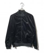 FRED PERRY (フレッドペリー) ベロアトラックジャケット/VELOUR TRACK JACKET ブラック サイズ:M