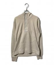 C.P COMPANY (シーピーカンパニー) ニット切替フーデッドスウェット ベージュ サイズ:S