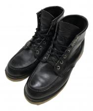 RED WING (レッドウィング) アイリッシュセッターモックトゥブーツ ブラック サイズ:9