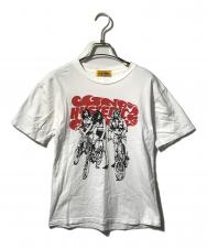 Hysteric Glamour (ヒステリックグラマー) HIT THE ROAD チビTシャツ ホワイト サイズ:free