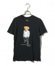 POLO RALPH LAUREN (ポロ・ラルフローレン) ポロベアプリントTシャツ/半袖Tシャツ ブラック サイズ:XS