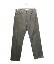 LEVI'S (リーバイス) 501 先染めデニムパンツ グレー サイズ:W33/L34