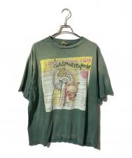 SAINT MICHAEL (セントマイケル) Cactus Plant Flea Market (カクタスプラントフリーマーケット) プリントTシャツ グリーン サイズ:XL