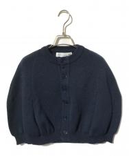 COMME des GARCONS GIRL (コムデギャルソンガール) ニットポンチョ/カーディガン ネイビー サイズ:S