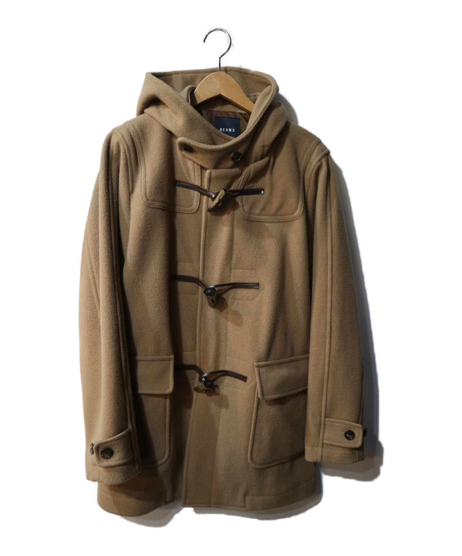 中古 古着通販 Beams ビームス メルトンダッフルコート ベージュ サイズ M ブランド 古着通販 トレファク公式 Trefac Fashion
