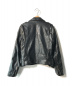 ZARA (ザラ) エコレザーダブルライダースジャケット ブラック サイズ:M：4800円