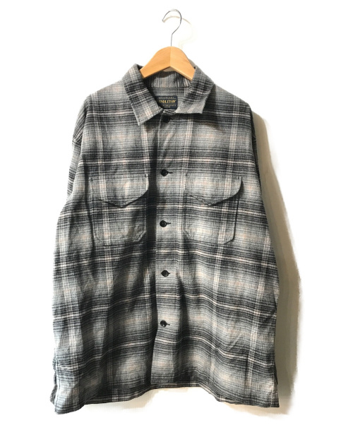 PENDLETON（ペンドルトン）PENDLETON (ペンドルトン) チェックネルシャツ グレー×ブラック サイズ:Lの古着・服飾アイテム