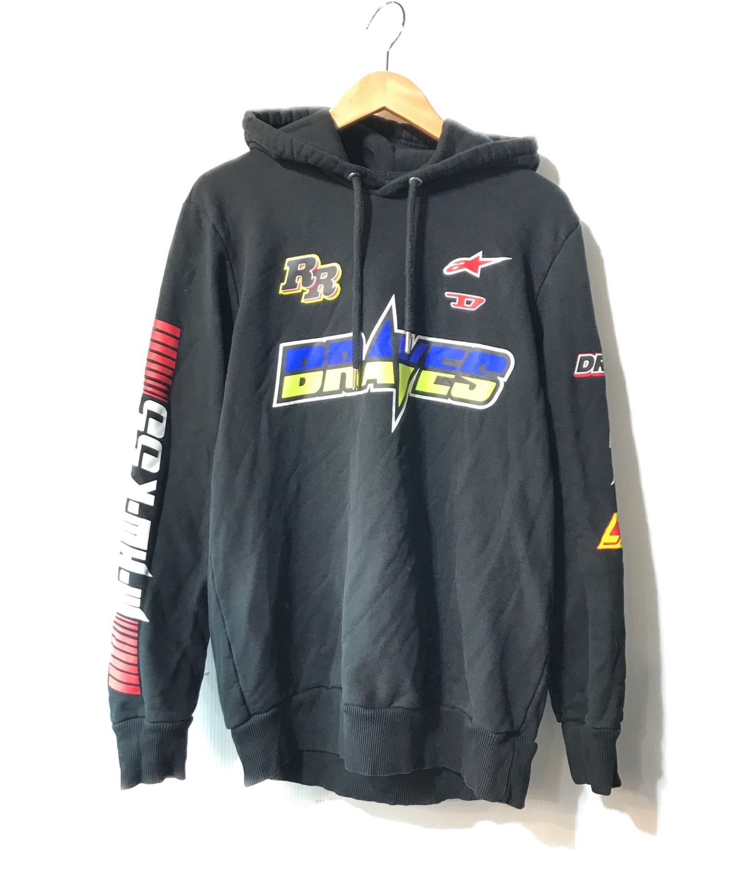 中古 古着通販 Diesel Alpinestars ディーゼル アルパインスターズ Astars S Gir Hood ブラック サイズ M ブランド 古着通販 トレファク公式 Trefac Fashion