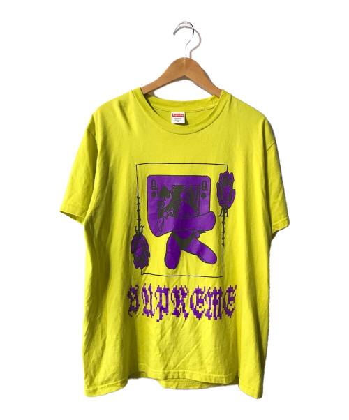 SUPREME（シュプリーム）SUPREME (シュプリーム) Queen Tee/クィーンTee イエロー サイズ:Mの古着・服飾アイテム