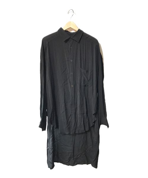 B Yohji Yamamoto（ビーヨウジヤマモト）B Yohji Yamamoto (ビーヨウジヤマモト) Shirts Cut Shirts/シャツカットシャツ ブラック サイズ:2の古着・服飾アイテム