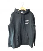 CHAOS FISHING CLUB（カオスフィッシングクラブ）の古着「og logo hoodie」｜ブラック