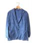 L.B.M.1911（ルビアム1911）の古着「リネン混チェック2Bテーラードジャケット」｜ブルー