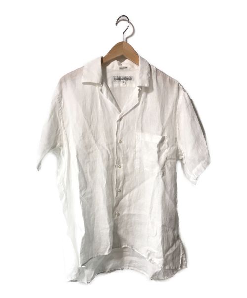 INDIVIDUALIZED SHIRTS（インディビジュアライズドシャツ）INDIVIDUALIZED SHIRTS (インディビジュアライズドシャツ) リネンシャツ ホワイト サイズ:Mの古着・服飾アイテム