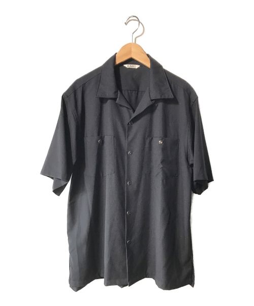 KABEL（カベル）KABEL (カベル) オープンカラーシャツ ブラック サイズ:Mの古着・服飾アイテム