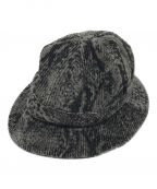 SUPREME（シュプリーム）の古着「Snakeskin Corduroy Bell Hat」｜ブラック