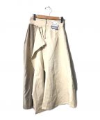 Maison MIHARA YASUHIRO（メゾンミハラヤスヒロ）の古着「layered maxi skirt」｜ベージュ
