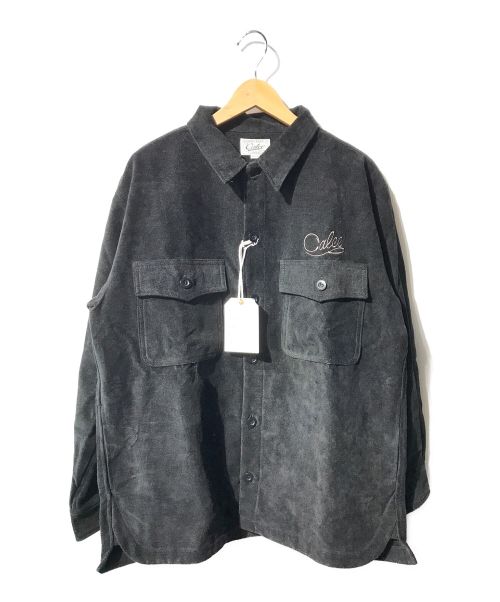 CALEE（キャリー）CALEE (キャリー) モールスキントラッカージャケット ブラック サイズ:Ⅿの古着・服飾アイテム