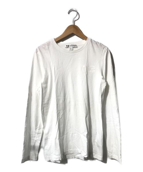 Y-3（ワイスリー）Y-3 (ワイスリー) 長袖Tシャツ ホワイト サイズ:XSの古着・服飾アイテム