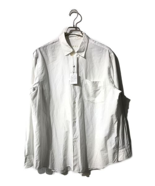 COMOLI（コモリ）COMOLI (コモリ) コモリシャツ ホワイト サイズ:3の古着・服飾アイテム