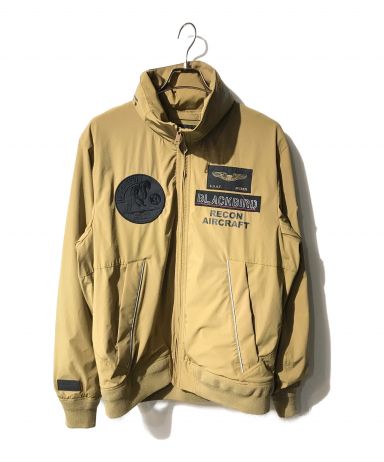 AVIREX SR-71 フライトジャケット 2XL Avirex Black Flight Bomber Jacket Large Military Outdoors NYC