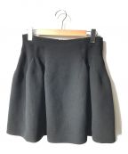 GIVENCHY（）の古着「flared mini skirt」｜ブラック
