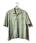 JAMAICA JAXX（ジャマイカ ジャックス）の古着「シルクアロハシャツ」｜グリーン
