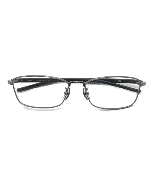 999.9（フォーナインズ）999.9 (フォーナインズ) 眼鏡 シルバーの古着・服飾アイテム