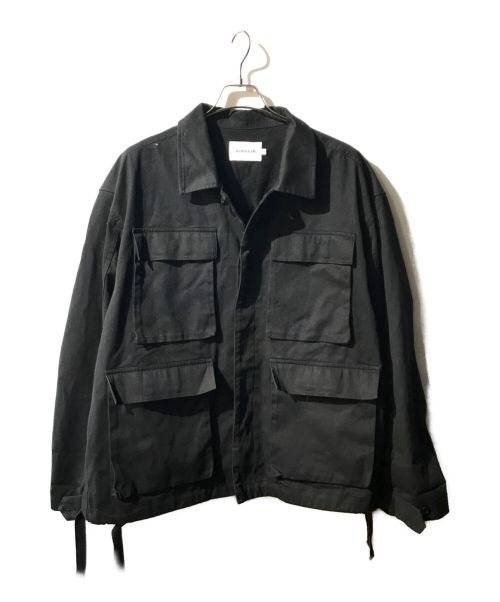 AIMNAIM（エイムネイム）AIMNAIM (エイムネイム) ミリタリージャケット ブラック サイズ:Lの古着・服飾アイテム