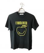 UNDERCOVERISMアンダーカバーイズム）の古着「スマイルアップルTシャツ」｜ブラック