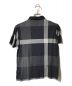 BLACK LABEL CRESTBRIDGE (ブラックレーベル クレストブリッジ) ポロシャツ ブラック×グレー サイズ:Ⅿ：4800円