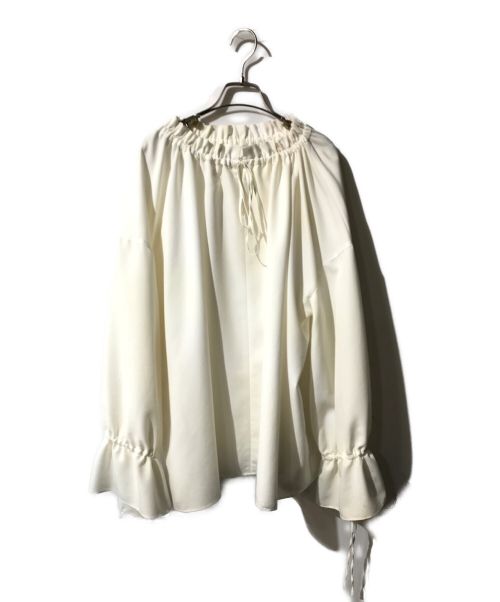CLANE（クラネ）CLANE (クラネ) OFF SHOULDER BULKY TOPS ホワイト サイズ:Sの古着・服飾アイテム