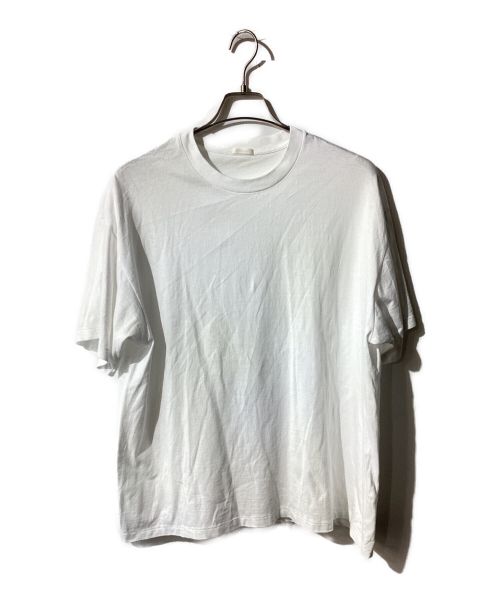 COMOLI（コモリ）COMOLI (コモリ) 空紡天竺 半袖Tシャツ ホワイト サイズ:3の古着・服飾アイテム