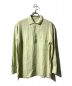 CALE (カル) ウォーターツイストリネンプルオーバーシャツ グリーン サイズ:34：16000円