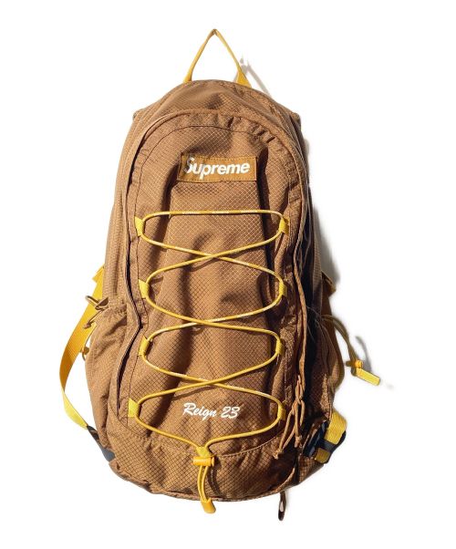 SUPREME（シュプリーム）Supreme (シュプリーム) backpack ブラウンの古着・服飾アイテム