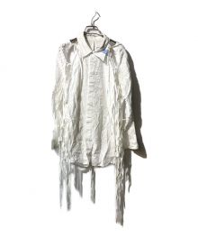 MIHARA YASUHIRO（ミハラヤスヒロ）の古着「デザインシャツ」｜ホワイト