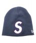 Supreme（シュプリーム）の古着「ニット帽」｜ネイビー