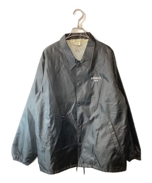 LONELY/論理（ロンリー）LONELY/論理 (ロンリー) コーチジャケット ブラック サイズ:XLの古着・服飾アイテム