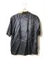 DRIES VAN NOTEN (ドリスヴァンノッテン) オープンカラーシャツ グリーン×ブラック サイズ:46：16000円