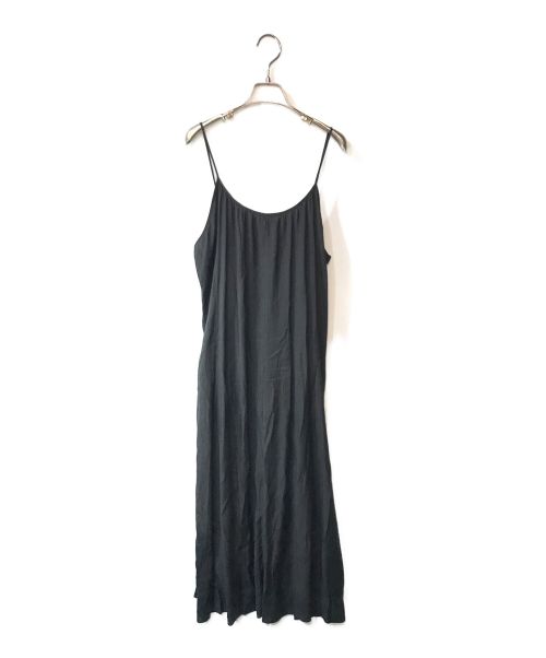 INDIVI（インディヴィ）INDIVI (インディヴィ) ヴィンテージキャミドレス ブラック サイズ:13の古着・服飾アイテム