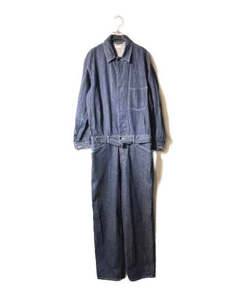 COMOLI（コモリ）COMOLI (コモリ) デニムオールインワン インディゴ サイズ:2の古着・服飾アイテム