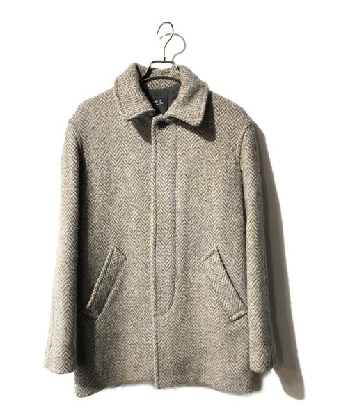 A.P.C.（アーペーセー）A.P.C. (アー・ペー・セー) ウールコート グレー サイズ:XSの古着・服飾アイテム