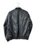 JohnUNDERCOVER (ジョンアンダーカバー) リバーシブルMA-1ジャケット ブラック サイズ:3：21800円