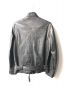 glamb (グラム) ラムレザージャケット ブラック サイズ:2：9800円