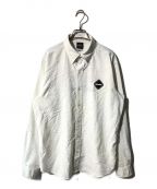 F.C.R.B.エフシーアールビー）の古着「コカコーラバック刺繍長袖シャツ」｜ホワイト